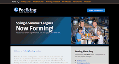 Desktop Screenshot of poelkingbowling.com
