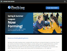 Tablet Screenshot of poelkingbowling.com